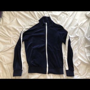 Navy Forever 21 Track Jacket